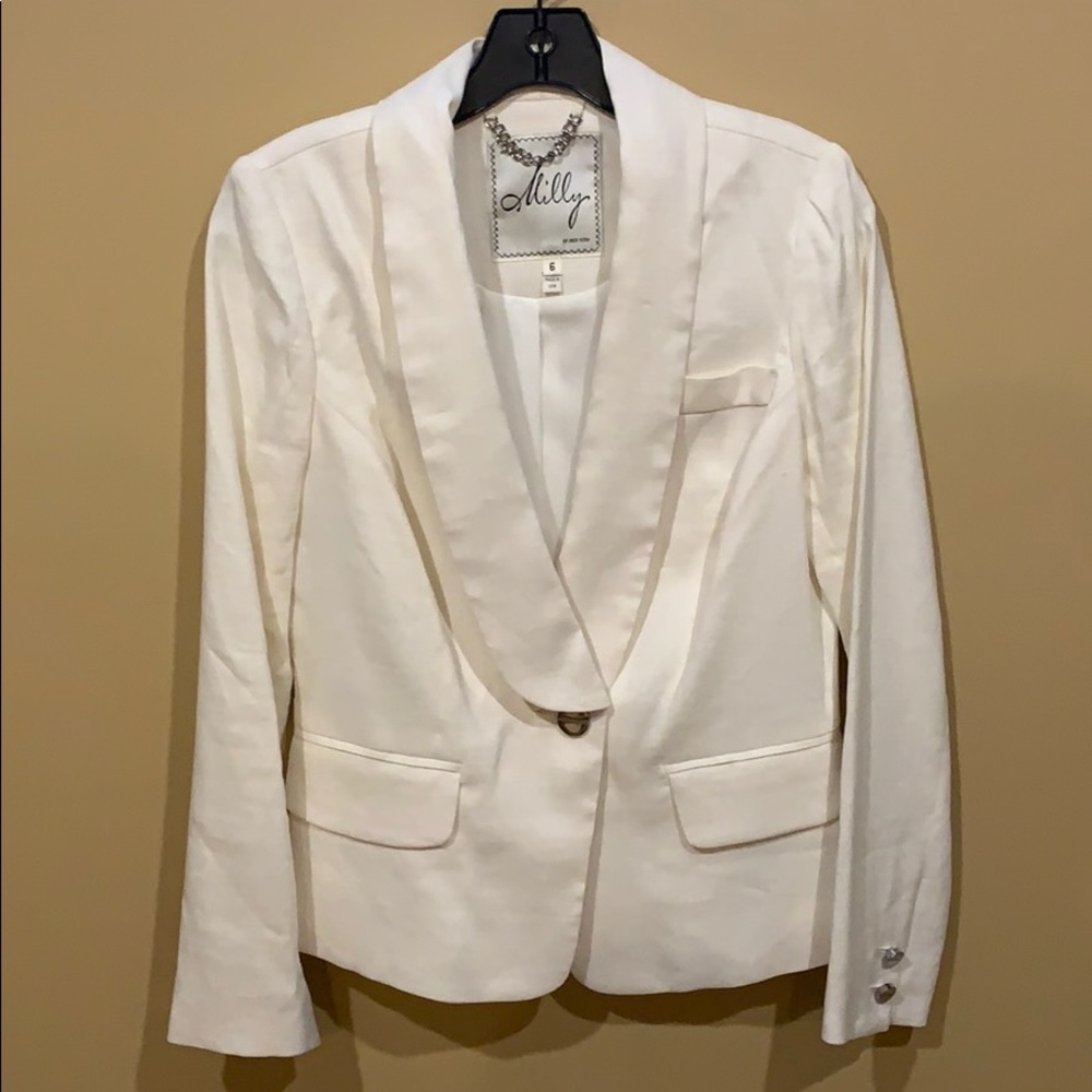 White blazer